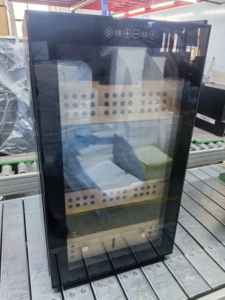 Humidor <span class=keywords><strong>de</strong></span> luxe en bois personnalisé avec doublure en cèdre espagnol et contrôle <span class=keywords><strong>de</strong></span> <span class=keywords><strong>la</strong></span> température et <span class=keywords><strong>de</strong></span> <span class=keywords><strong>l</strong></span>'humidité - Product Image 3