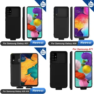 Funda de <span class=keywords><strong>cargador</strong></span> de batería de 5000Mah para <span class=keywords><strong>Samsung</strong></span> Galaxy A21S M31 S20 FE S22 A51 Note 8 A71 A71 5G A31 S20 S20 Plus S20 Ultra A20 <span class=keywords><strong>A30</strong></span> A50 - Product Image 3