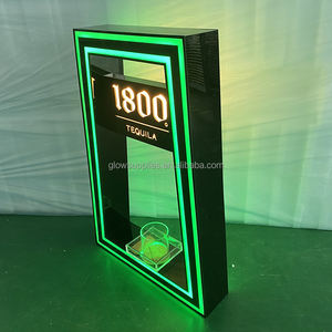 Soporte de vino iluminado de lujo, estante de exhibición de Ginebra Tan-queray, botella de champán, botella Prensenter, glorificador, servicio VIP para Bar <span class=keywords><strong>Club</strong></span> - Product Image 5