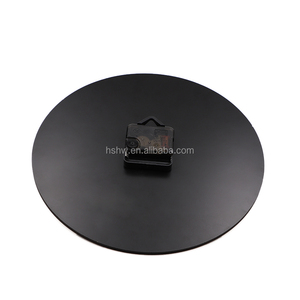 Venta al por mayor en forma de 19cm de prensa de calor de MDF de madera en blanco sublimación de reloj de pared - Product Image 5