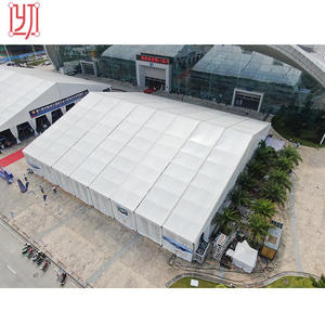 เต็นท์งานแต่งงานขนาดใหญ่ 5000 คน ตกแต่งด้วยผ้าสีขาว สำหรับจัดงานอีเว้นท์ขนาดใหญ่ ขาย - Product Image 3