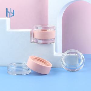 10g di grazioso barattolo di rossetto cosmetico rosa 2 In 1 contenitore di balsamo per labbra con doppio lato - Product Image 6