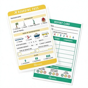 Bloc-notes de jeu de rôle ZS-PC0073 au design original, format A5, papeterie éducative pour enfants, destiné aux détaillants en ligne - Product Image 4