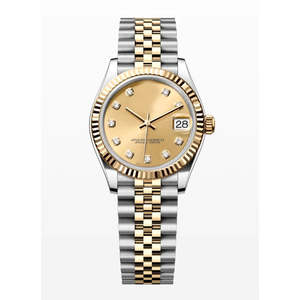 2813 31mm Quality Automatic <b>Watch</b> Silver Stainless Steel Bracelet Luminous Calendar 3A <b>Mechanical</b> Wristwatch for Women - Product Image 5