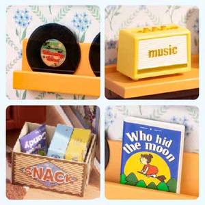 Kit <span class=keywords><strong>de</strong></span> Modelo Robotime Rolife, <span class=keywords><strong>Casa</strong></span> en Miniatura para Armar, DWS05B Country Blue Lounge, Rompecabezas 3D <span class=keywords><strong>de</strong></span> Plástico - Product Image 6