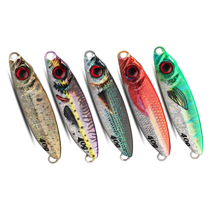वेई 5 रंग 3 डी प्रिंटिंग जिगिंग lure 20g 30g 40g तट धातु मछली पकड़ने के लिए - Product Image 1