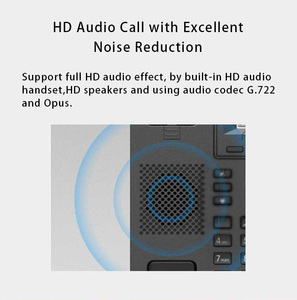 Para el hotel y la Oficina Buen precio Conferencia Intercomunicador familiar Audio Voip Teléfono fijo inalámbrico SIP Teléfono IP - Product Image 3