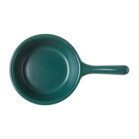 Creatieve compacte keramische ronde dipschaal, magnetronbestendig, modern minimalistisch design, onderglazuurtechniek, voor snacks en fruit.