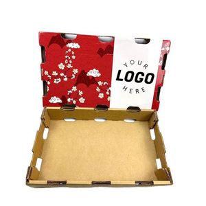 Customized Corrugated <b>Cardboard</b> <b>Boxes</b> for Fresh <b>Fruits</b> Vegetables by Manufacturers Are Durable and Environmentally Friendly - Product Image 1