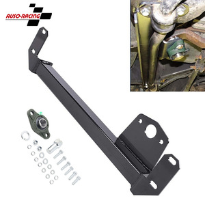 Auso-Racing Steering Gearbox <b>Stabilizer</b> Bar For 94-02 Dodge Ram 1500 2500 3500 4WD Carbon Steel Replacement Part - Product Image 1