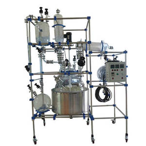 Sistema de Reactor de Vidrio Automático Completo para Laboratorio con Motor, Bomba de Circulación de 80L/100L/150L/200L y Condensador para Experimentos Químicos - Product Image 6