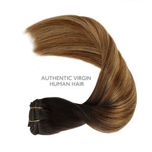 Extensions de cheveux humains Remy vierges à 100 % en gros, à clips, double trame machine, boucles crépues, pointes épaisses, extension de cheveux naturels pour une tête entière - Product Image 5