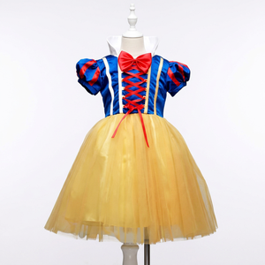 Disfraz de Blancanieves para Niñas, Vestido Azul, Falda Tutú Amarilla, Disfraz de Anime para Fiesta de Halloween, Actuación, Cosplay - Product Image 1