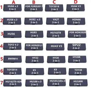 Lishi 2 in 1 HU66 HU101 HU92 HU100R HU100 HU64 HON66 HU58 untuk FORD2017 TOY2018 HY22 TOY48 HU162T8 HU58 HU56 HY20 HU56 HU43 - Product Image 2