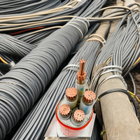 Maximale Sicherheit Elektrische 4-Adrig Plus Ein Sauerstofffreies Kupfer Isolierte Drähte 70mm 120mm 185 Qmm Feuerfeste Kabel