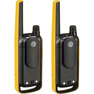 Paquete Doble de Radios Recargables de Dos Vías para <span class=keywords><strong>Motorola</strong></span> T82 con Accesorios, <span class=keywords><strong>Walkie</strong></span> <span class=keywords><strong>Talkie</strong></span> de Largo Alcance de 10 km - Product Image 3