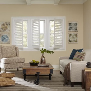 <span class=keywords><strong>Persiane</strong></span> <span class=keywords><strong>in</strong></span> <span class=keywords><strong>Legno</strong></span>/PVC di Design Moderno <span class=keywords><strong>per</strong></span> Camera da Letto, Soggiorno, Bagno, Cucina - Ecologiche con Garanzia di 5 Anni - Product Image 4