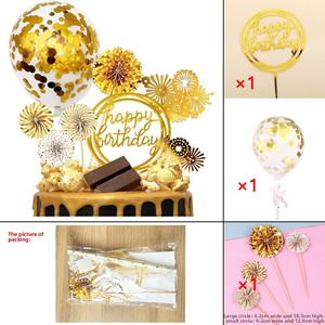 Decoración Ecológica Dorada <span class=keywords><strong>para</strong></span> Pastel, Confeti Brillante y Colorido <span class=keywords><strong>para</strong></span> Aniversario, Globos <span class=keywords><strong>de</strong></span> Papel <span class=keywords><strong>para</strong></span> San Valentín y Graduación - Product Image 5