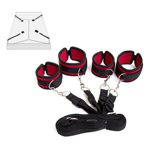 Esposas emitidas por la fábrica para parejas Bdsm Juguetes sexuales y equipo <span class=keywords><strong>de</strong></span> Bondage Tobilleras Restricción - Product Image 1