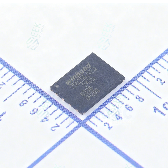 NOR Flash Memory W25Q256JVEIQ 256 Mbit 8*32 Mbit Quad I/O SPI 2.7V~3.6V133 MHz 8-Pin WSON