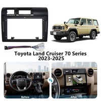 Autoradio Android multimédia stéréo Quad-core, navigation automatique Wi-Fi, pour Toyota Land Cruiser Série 70 LC 79 (2007-2020)