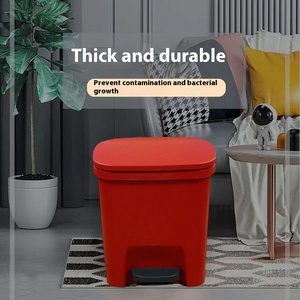 GREENSIDE multifunzionale di grande capacità del piede tipo pattumiera ispessita grande apertura <span class=keywords><strong>per</strong></span> uso domestico del soggiorno della cucina - Product Image 2