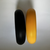 Pneus de remplacement pour chariot à roues 16x4.00-8 Roue en mousse PU