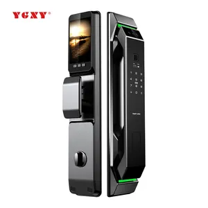 Hot Selling Full Automatic Real Time Video Intercom Smart Wifi Digital Door Lock Anti-theft Camera Smart Lock