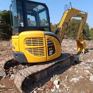Excavatrices Komatsu d'occasion d'origine japonaise, excavatrices sur chenilles PC 50 pour travaux de construction, Komatsu Pc50 - Product Image 4