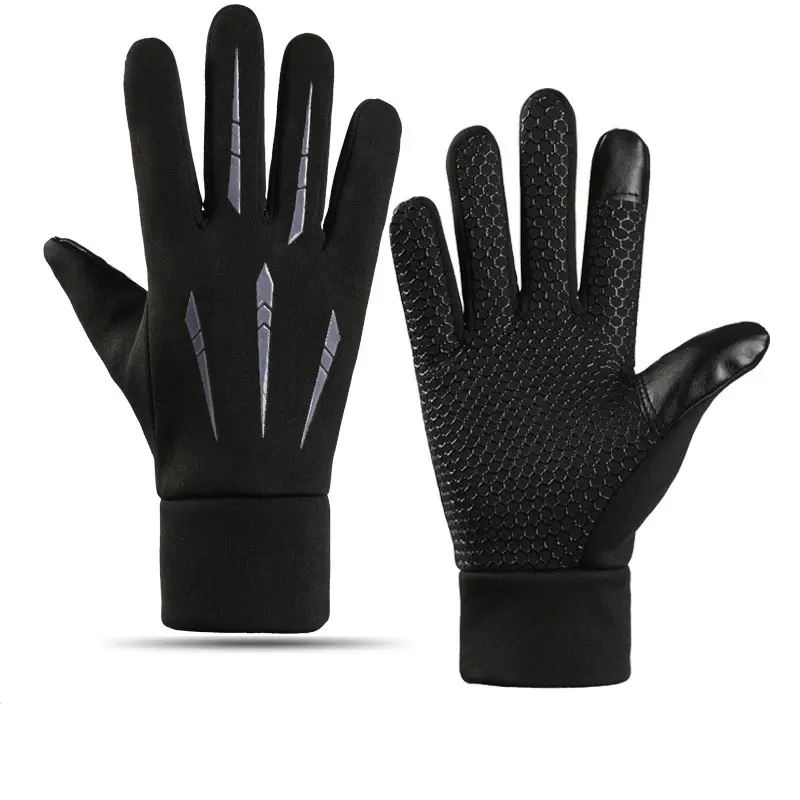 JETSHARK Wholesale Portable waterproof ice fishing Gloves Lightweight warm anti slip fishing Gloves