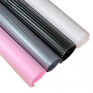 Wholesale waterproof striped paper for flower wrapping floral paper bouquet package flower supplies