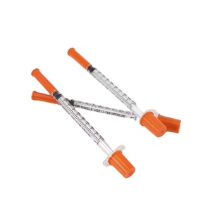 Disposable Sterile Medical Insulin Syringe With