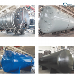 핫 세일 산업용 대용량 수직 고온 저항 압력 용기 저장 탱크 1년 ASME 인증 - Product Image 4