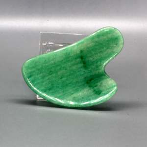 Gua Sha Outils pour le visage Pierre de jade pour les soins de la peau du visage Acupuncture du corps Soulager les tensions musculaires Réduire les poches Cadeaux de fête - Product Image 5