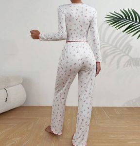 Conjunto <span class=keywords><strong>de</strong></span> Pijama <span class=keywords><strong>de</strong></span> Manga Larga Sfy-y1443, Estilo Ruso, con Borde Miro, 2 Piezas, Ropa <span class=keywords><strong>de</strong></span> Dormir Informal, Linda Ropa <span class=keywords><strong>de</strong></span> Mujer, Lencería Erótica - Product Image 5