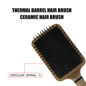 <span class=keywords><strong>Cepillo</strong></span> para el Cabello Ecológico de Fibra de Coco <span class=keywords><strong>Natural</strong></span> Personalizado Wanmei, <span class=keywords><strong>Cepillo</strong></span> Desenredante de Cerdas de Jabalí Biodegradables - Product Image 4