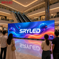 Schermo LED Pieghevole a Doppia Faccia 4K GOB P2.5 P1.95 Trifold per Interni, Disponibile in Messico, per Negozi al Dettaglio, Matrimoni e Pubblicità