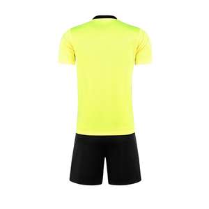 2025-2026 उच्च गुणवत्ता वाले कस्टम पुरुषों की फुटबॉल जर्सी और शॉर्ट्स पॉलिएस्टर त्वरित शुष्क फुटबॉल पहनने 100% सेट - Product Image 3