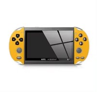 Console de jeu vidéo portable avec écran de 4,3 pouces et mémoire intégrée de 8 Go, X7 PLUS
