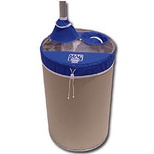 Tapa Universal de 1 Puerto para Bidones de 24 Pulgadas de Fibra y Acero |   Solución de Seguridad para Vacío, CH - Product Image 1