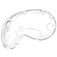Étuis en TPU transparents pour Apple Vision Pro, Housse de protection souple transparente pour accessoires Apple Vision Pro VR