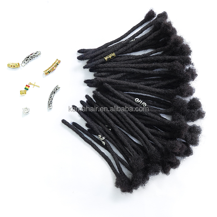 Vast Hair [KAMA Dreads] Permanent Natural Human Hair Soft Dreadlocks Extensions Dreadlocks Hombre for Wholesale thumbnail 3