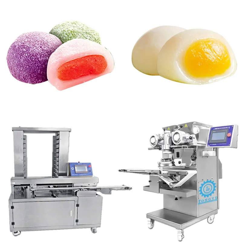 Automatic Mochi Ice Cream machine/Italian Arancini Encrusting maker Machine for making Mochi