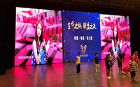 Pantalla LED Gigante para Exteriores de Alta Definición, Pantalla LED P4, Pantalla LED Gigante para Exteriores Económica para Iglesias/Marketing