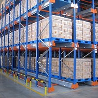 Maßgefertigte Stahl-Lagerregale Industrielle Regalsysteme Schwerlast-Mehrebenen-Palettenregale für Lagerhallen