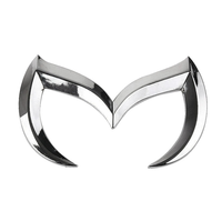 Emblème de voiture modifié en métal universel, logo en forme de M, autocollant, adapté à Mazda