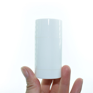 Tube de déodorant 30g, 15g, 50g, 75g, noir, blanc, plastique transparent, solide, vide, bâton de déodorant, récipient pour emballage de crème déo - Product Image 2