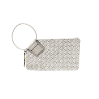 Sac à main mini en PU tressé à fermeture éclair pour téléphone portable et porte-monnaie pour femmes – Vente en gros à prix réduit
