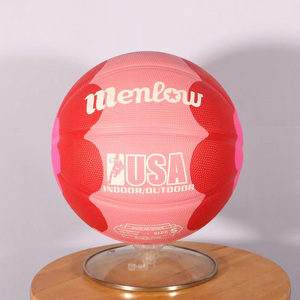 Balón de Baloncesto de Cuero Personalizado con Logotipo, Tamaño Oficial 7 6 5 3 1, para Interiores y Exteriores, para Adultos, 2026 - Product Image 1