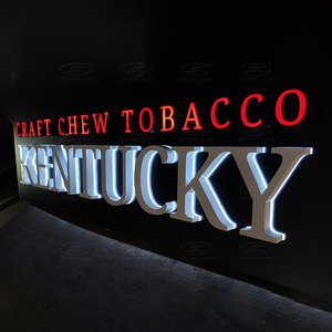 Tùy chỉnh thép không gỉ và Acrylic dẫn đăng ký chữ khổng lồ Tường Ngoài Trời logo cho doanh nghiệp sử dụng cho xây dựng & cửa Hàng quảng cáo - Product Image 5